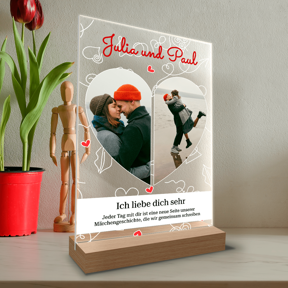 Valentinstag geschenk für paare, Adamell.de