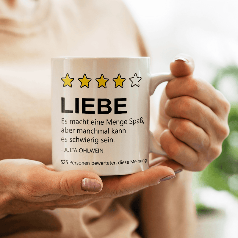 Diese Liebe   Bedruckte Tasse Personalisiertes Geschenk Für Paar