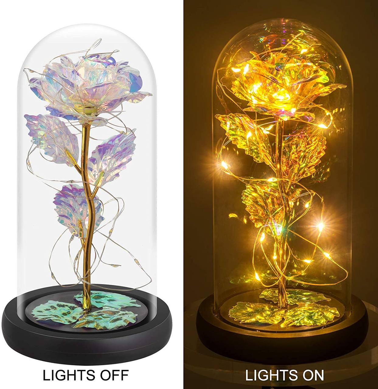 ewige rose im glas, Adamell.de