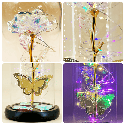 ewige rose im glas, Adamell.de