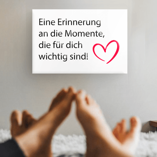 Foto Bild - Druck auf Leinwand, personalisiertes Geschenk - Adamell.de