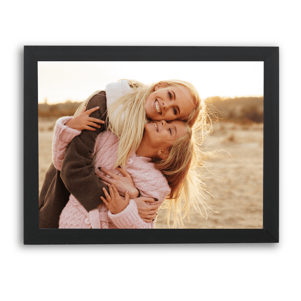 Foto von Mutter und Tochter - Druck auf Glas, personalisiertes Geschenk für Mama - Adamell.de