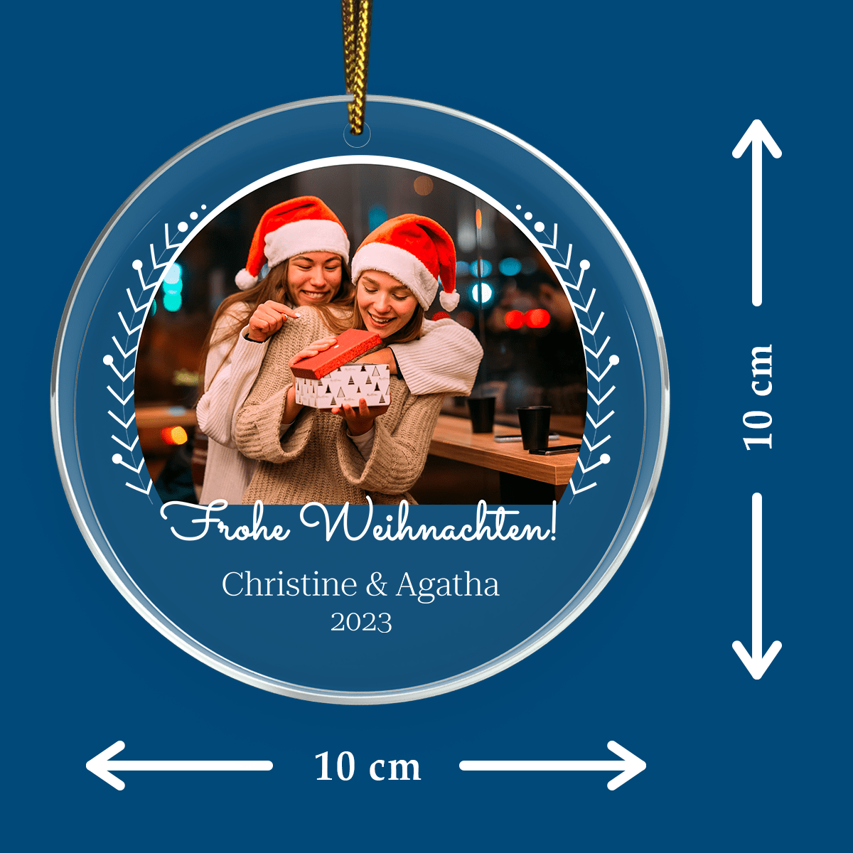 Cheerin Weihnachtskarten Für Paare – Mit Umschlägen, Romantische & Authentische Grüße Für Ihn/sie
