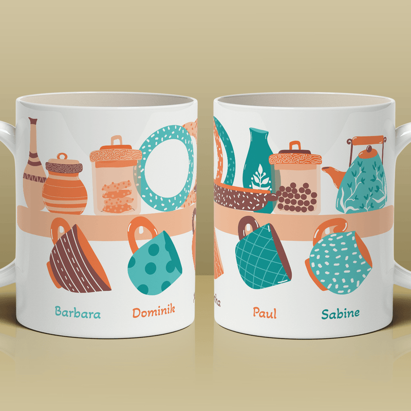 Für Großeltern - 1x bedruckte Tasse, personalisiertes Geschenk für Großeltern - Adamell.de