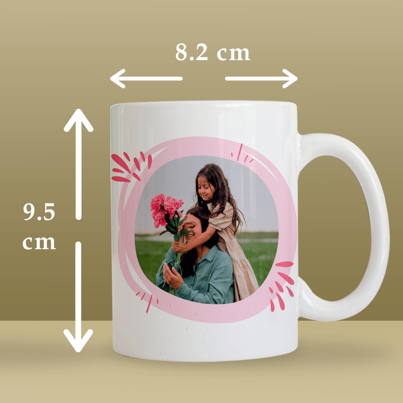 Für liebe Mutti - 1x bedruckte Tasse, personalisiertes Geschenk für Mama - Adamell.de