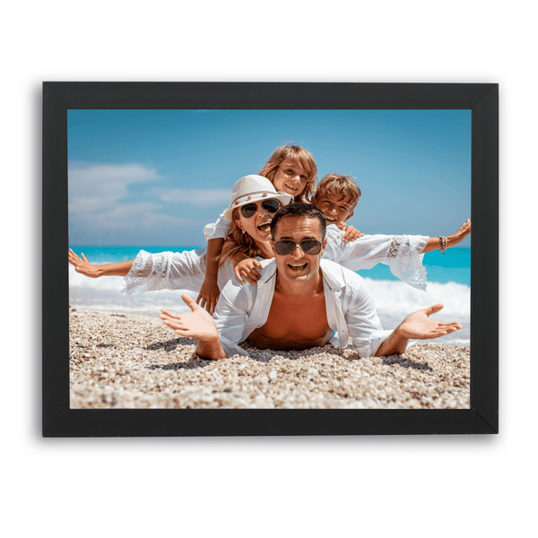 Gerahmtes Foto - Druck auf Glas, personalisiertes Geschenk für Eltern - Adamell.de