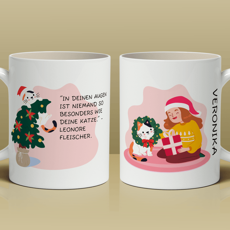 Jemand Besonderes - 1x bedruckte Tasse, personalisiertes Geschenk für Schwester - Adamell.de