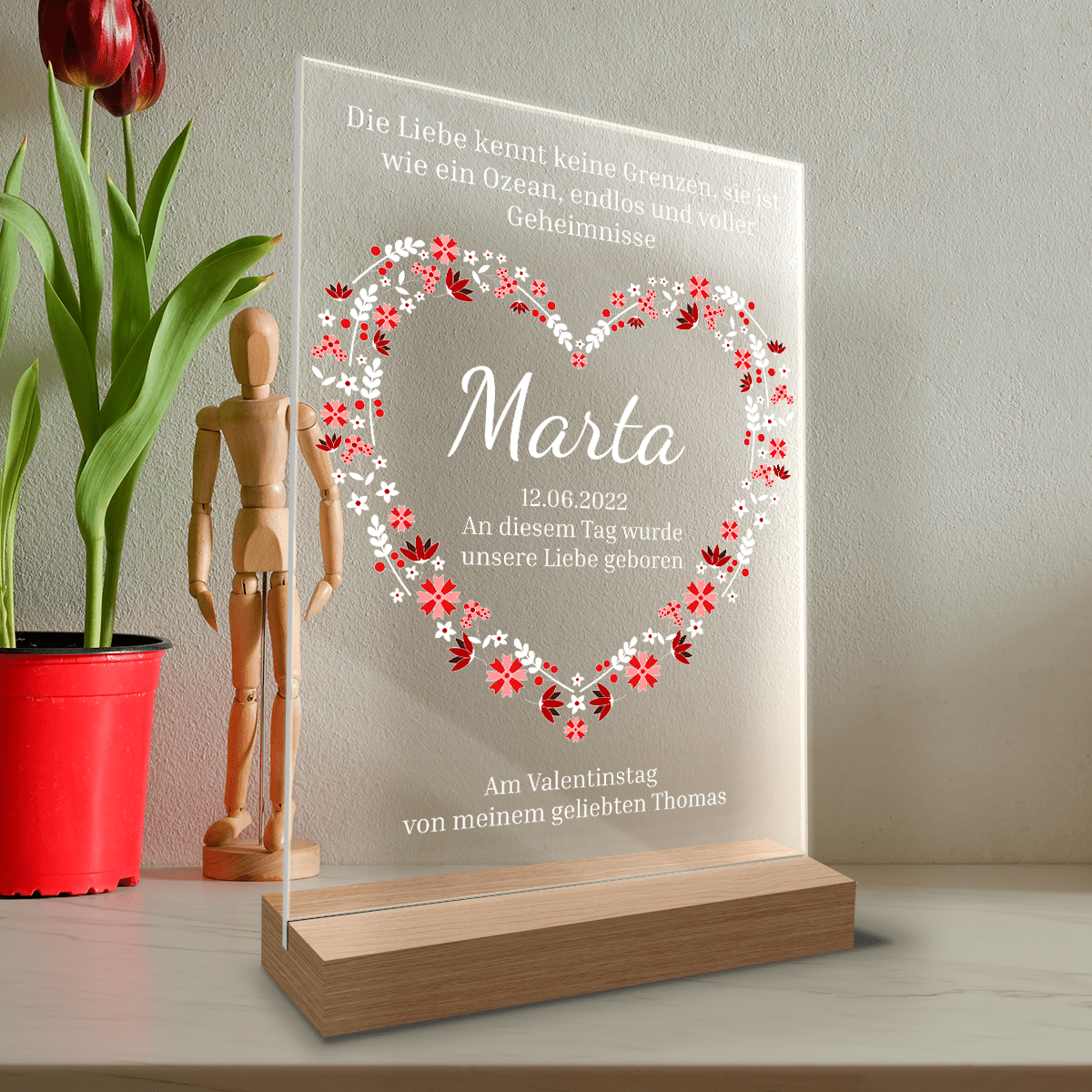 Valentinstag geschenk frau, Adamell.de