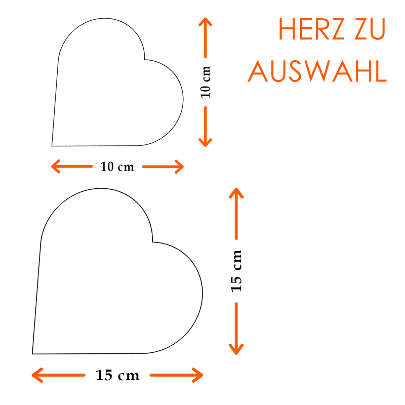 Niedliche Häschen - Glasherz, personalisiertes Geschenk - Adamell.de