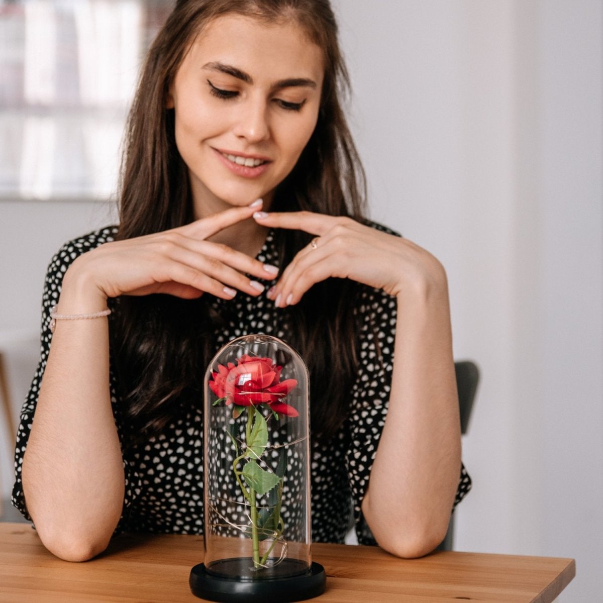 ewige rose im glas, Adamell.de