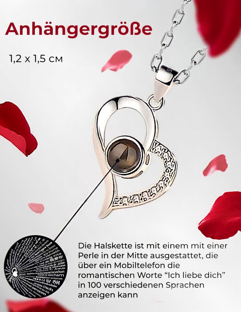 Schwarze Geschenkbox mit ewigen Rosen für Schmuck + Kostenlose Geschenke enthalten - Adamell.de