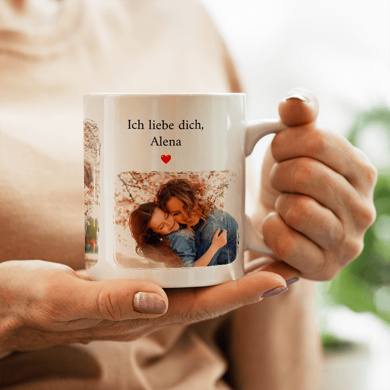 Wunderbare Mutter - 1x bedruckte Tasse, personalisiertes Geschenk für Mama - Adamell.de